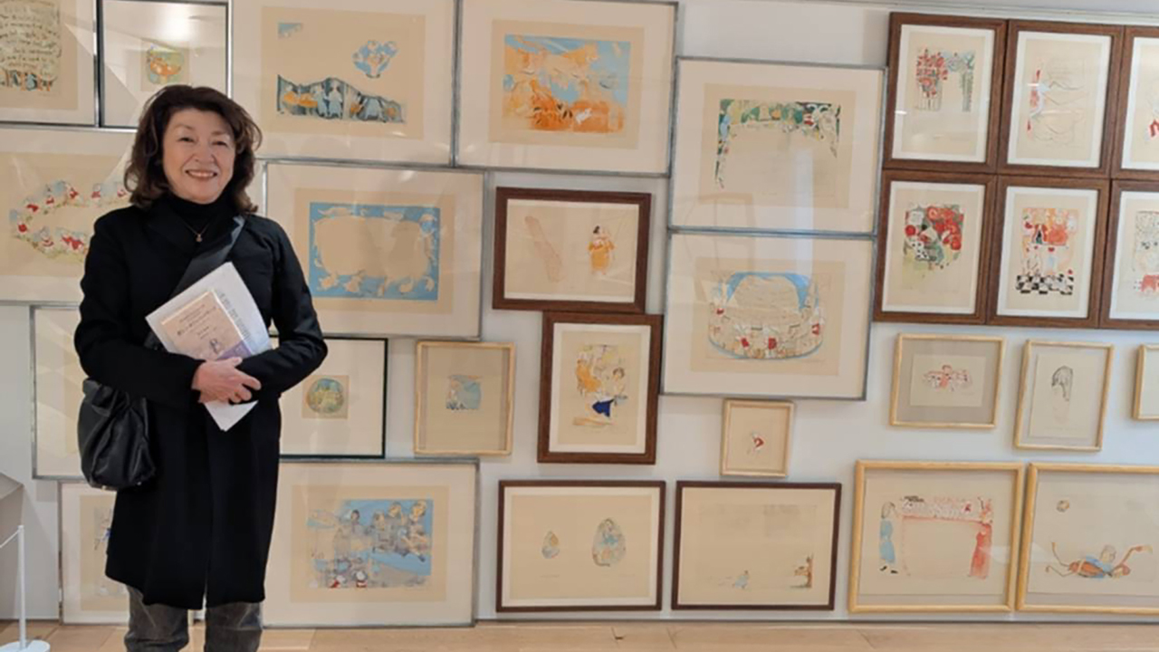 銅版画家・山本容子さん「アートは薬になる」ホスピタルアートと