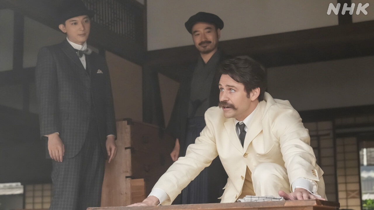 11/7(金)の「ばけばけ」 新居に引っ越したヘブン（トミー・バストウ）だが、女中が決まらない。一方トキ（髙石あかり）は三之丞（板垣李光人）から事情を聞く