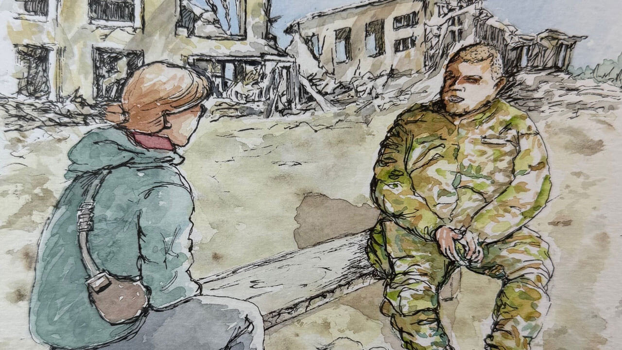 氷点下のキーウ、ジャーナリストたちの今――ウクライナ公共放送支援の取り組み