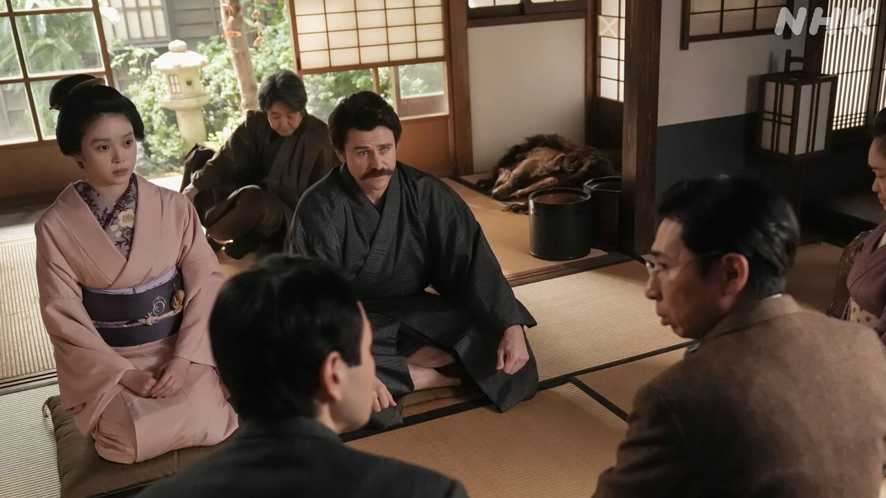 3/9(月)の「ばけばけ」トキ（髙石あかり）とヘブン（トミー・バストウ）は、息子と3人で家族になるため籍を入れることに。トキがイギリス人に？ ヘブンが日本人に？