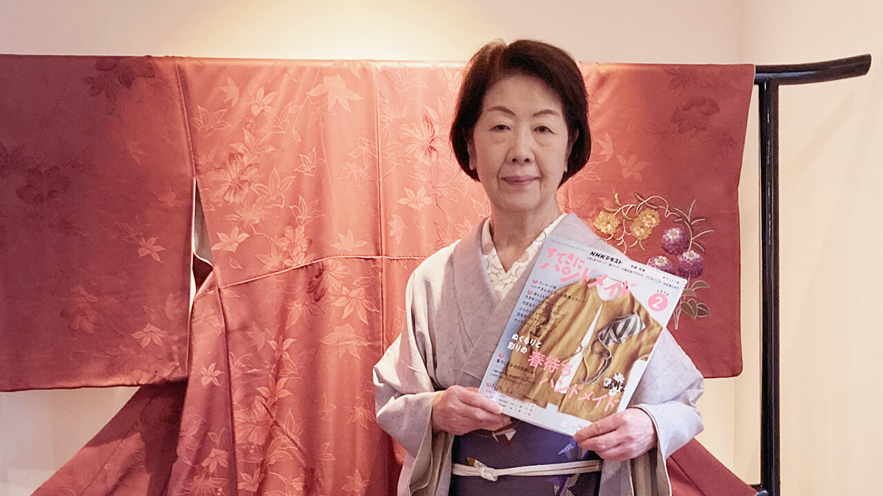 日本刺繍作家・草乃しずかさん「すてきにハンドメイド」出演！ 4月11日から作品展も――艶やかな絹糸が魅せる美の世界へご案内します