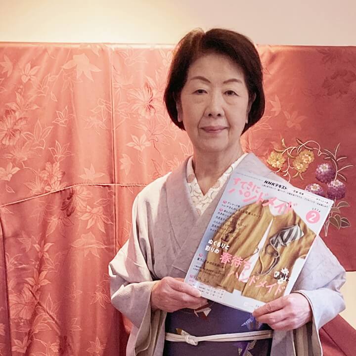 待望の北海道開催「草乃しずか日本刺繍展～源氏物語を花で装う