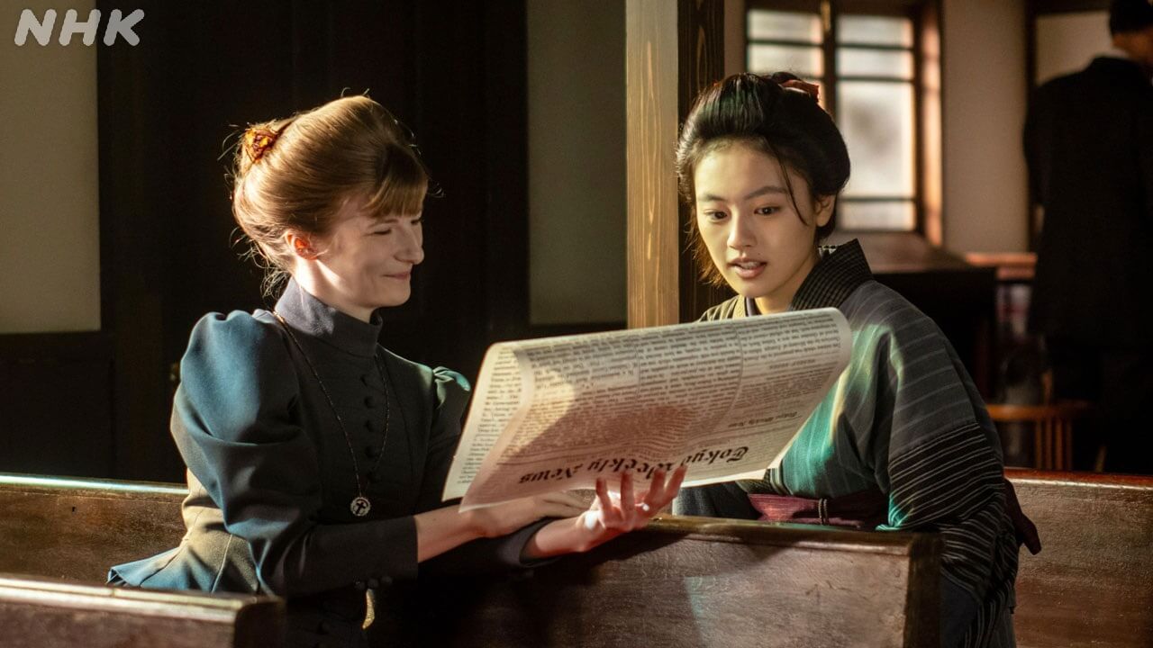 4/3(金)の「風、薫る」りん（見上愛）たちは厳しい生活を送っていた。そんな中、りんの見合い話が浮上する。一方、直美（上坂樹里）はアメリカに興味を持ちはじめる