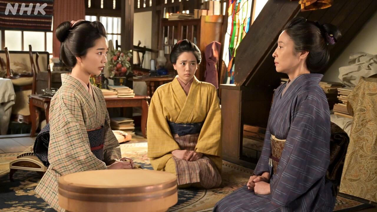 4/21(火)の「風、薫る」りん(見上愛)は、捨松(多部未華子)からトレインドナースにならないかと勧誘されたことを美津(水野美紀)に話すと……