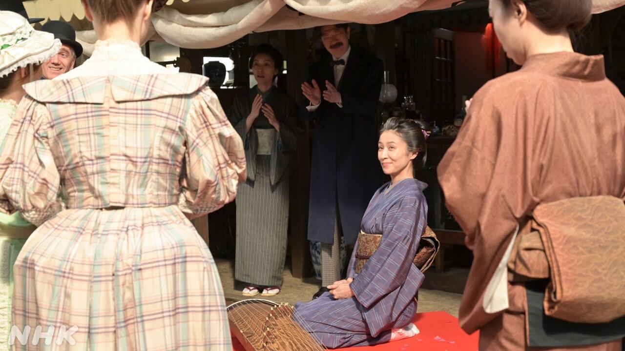 「風、薫る」 坂東彌十郎「美津から完全に“リターン”をもらっている」 水野美紀「小さいとき習っていた箏は身体が思い出してきて……」