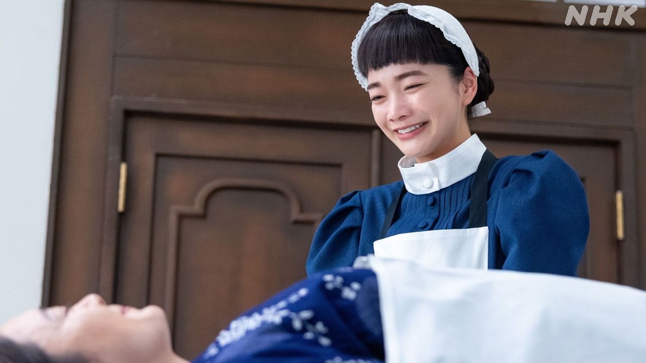 第9週の「風、薫る」は……手術介助の技術を目の当たりにしたりん(見上愛)。ある日、直美(上坂樹里)とりんはフユ(猫背椿)の夫がけがで働けず家にいることを知る