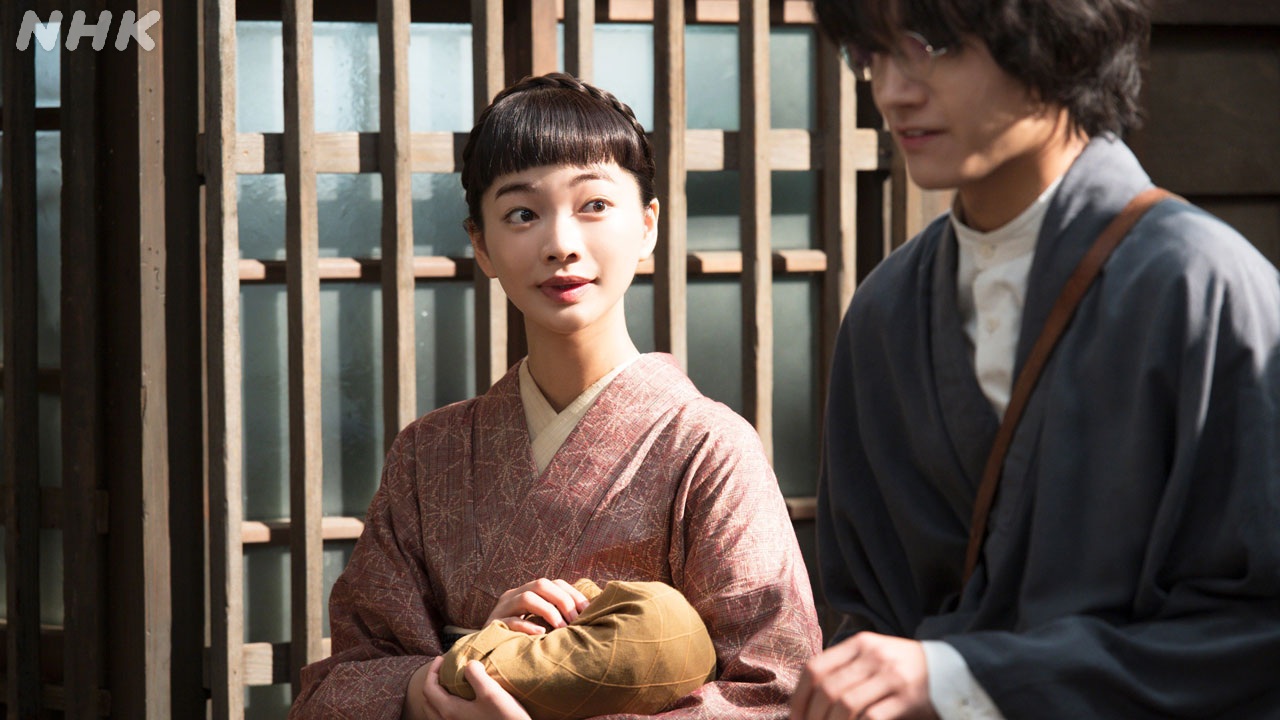 5/7(木)の「風、薫る」りん(見上愛)は街中でシマケン(佐野晶哉)と遭遇！ シマケンの“今の仕事”が明らかに。一方、縁談に悩む多江(生田絵梨花)に異変が起きる