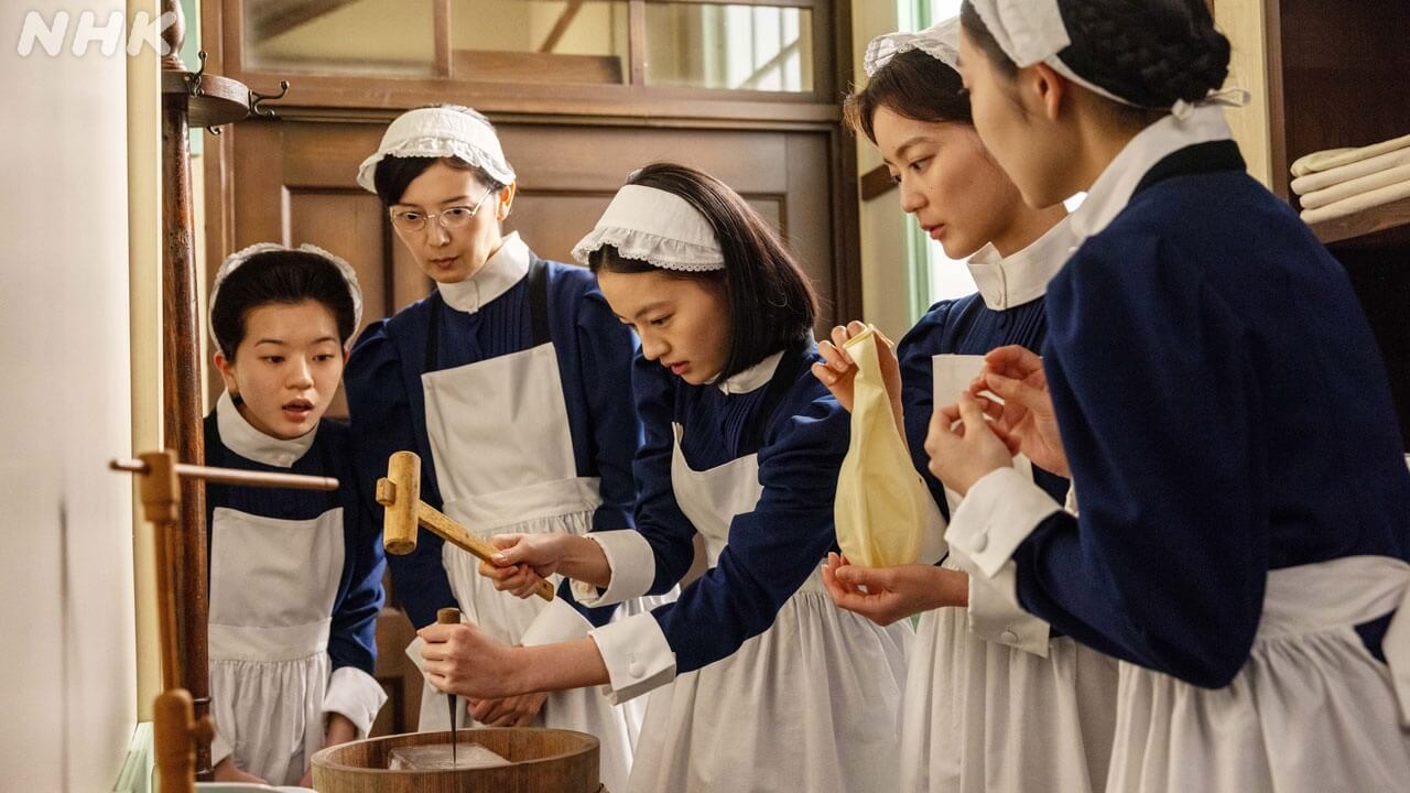 6/9(火)の「風、薫る」新聞を読んだ権田(梅垣義明)が現れ、セツ(村上穂乃佳)を無理やりに連れ戻そうとする。りん(見上愛)、直美(上坂樹里)は機転を利かせて助けるが……