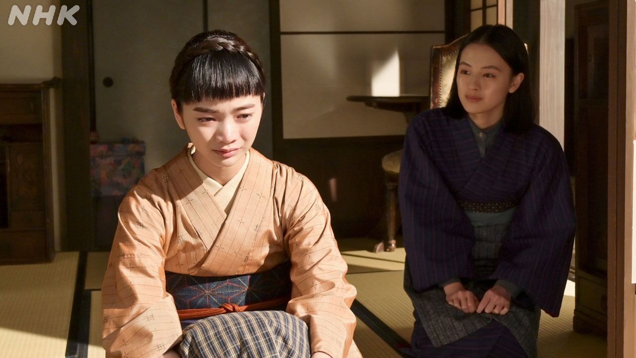 第16週の「風、薫る」は……りん(見上愛)は捨松(多部未華子)の紹介で、新潟の女学校で働くことに。一方、直美(上坂樹里)は、体調を崩した文(内田慈)を看護していた