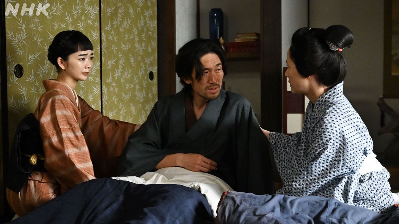 7/6(月)の「風、薫る」花火の日――りん(見上愛)は山本(本田大輔)の願いを叶えるため、ともに山本の家へ向かう