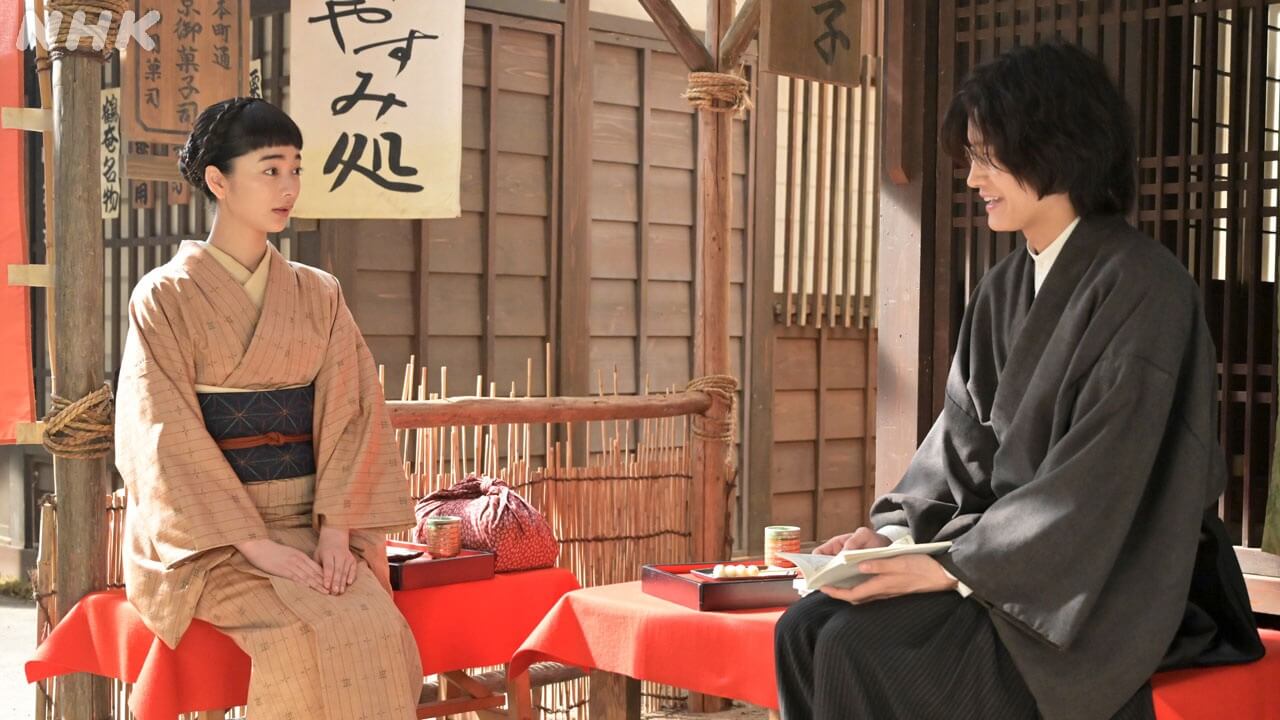 7/2(木)の「風、薫る」りん(見上愛)とシマケン(佐野晶哉)が団子屋で再会し、互いに元気をもらう。同じ頃病院では、直美(上坂樹里)と小川(甲斐翔真)が中庭で……