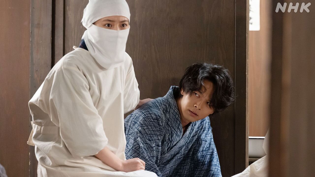 8/5(水)の「風、薫る」りん(見上愛)と直美(上坂樹里)は看護に奮闘する中、アサ(美山加恋)の夫・太助(板橋駿谷)が避病院にやってくる