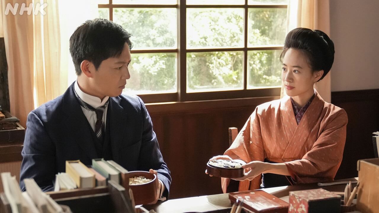 10/14(水)の「ブラッサム」新任教師・島村(工藤阿須加)と出会う珠(石橋静河)。考え方に共通点が多い2人は、すぐに打ち解け、珠は少しずつ島村に惹かれていく
